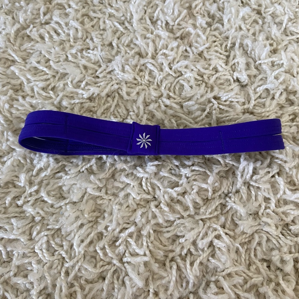 -Athleta Head Band    -Purple   -Small